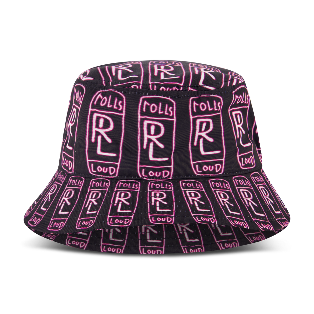 Rolling Loud x B2SS RL AOP Bucket Hat Black/Purple