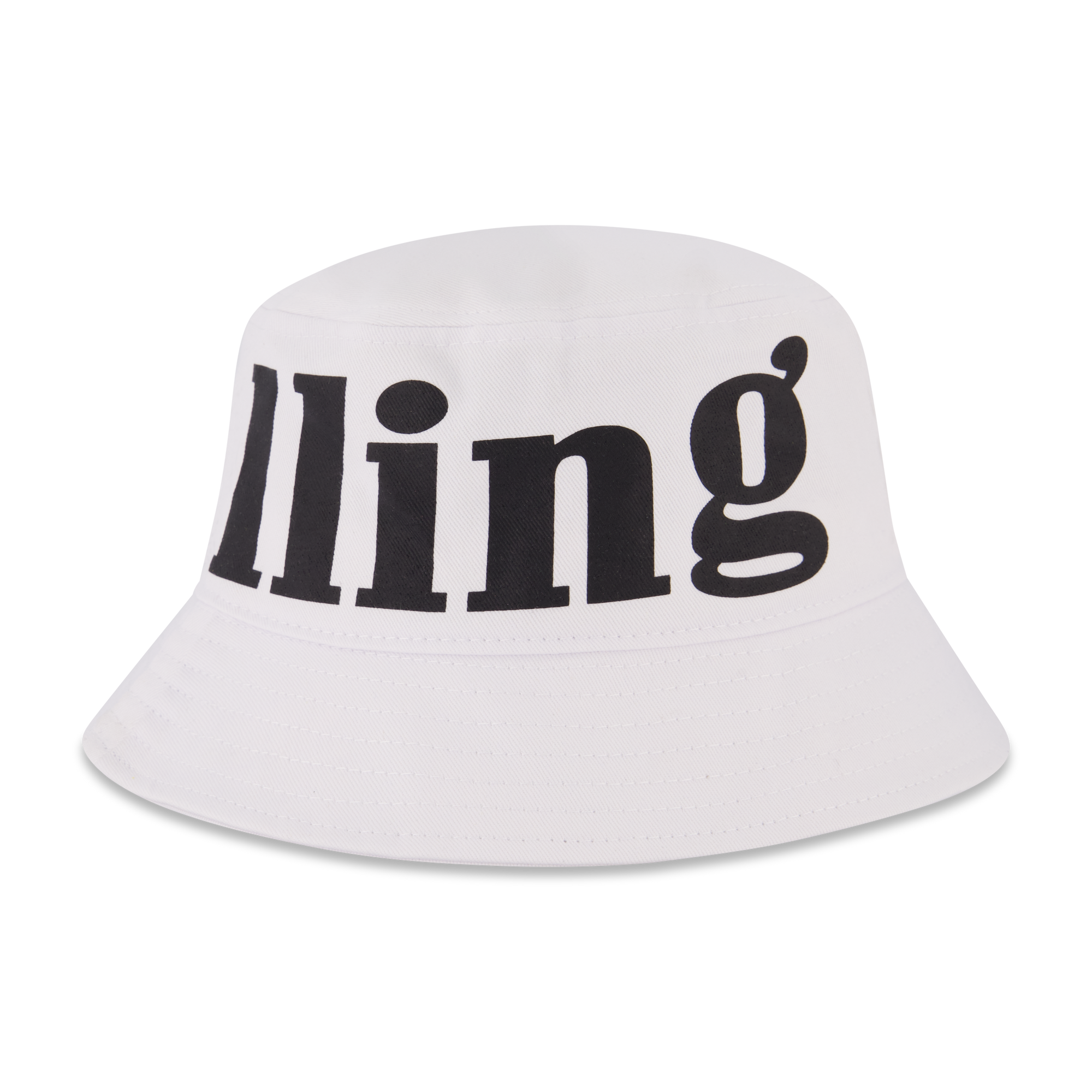 RL Wrap Around White Bucket Hat