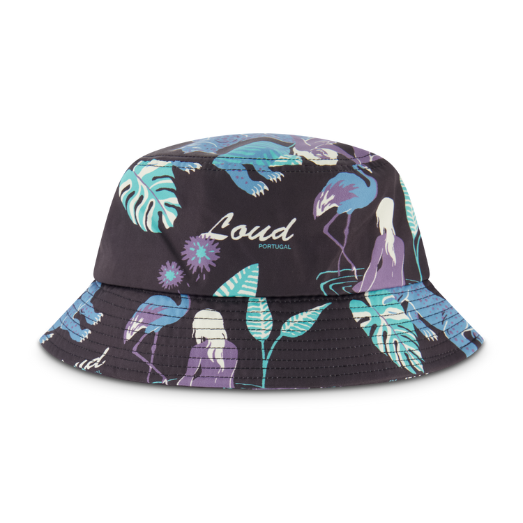 RL Jungle Black Bucket Hat