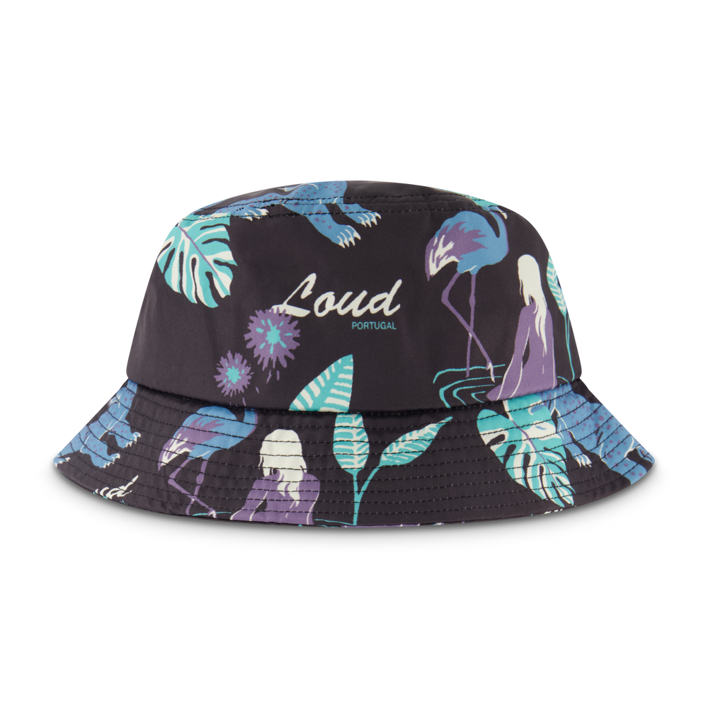 RL Jungle Black Bucket Hat