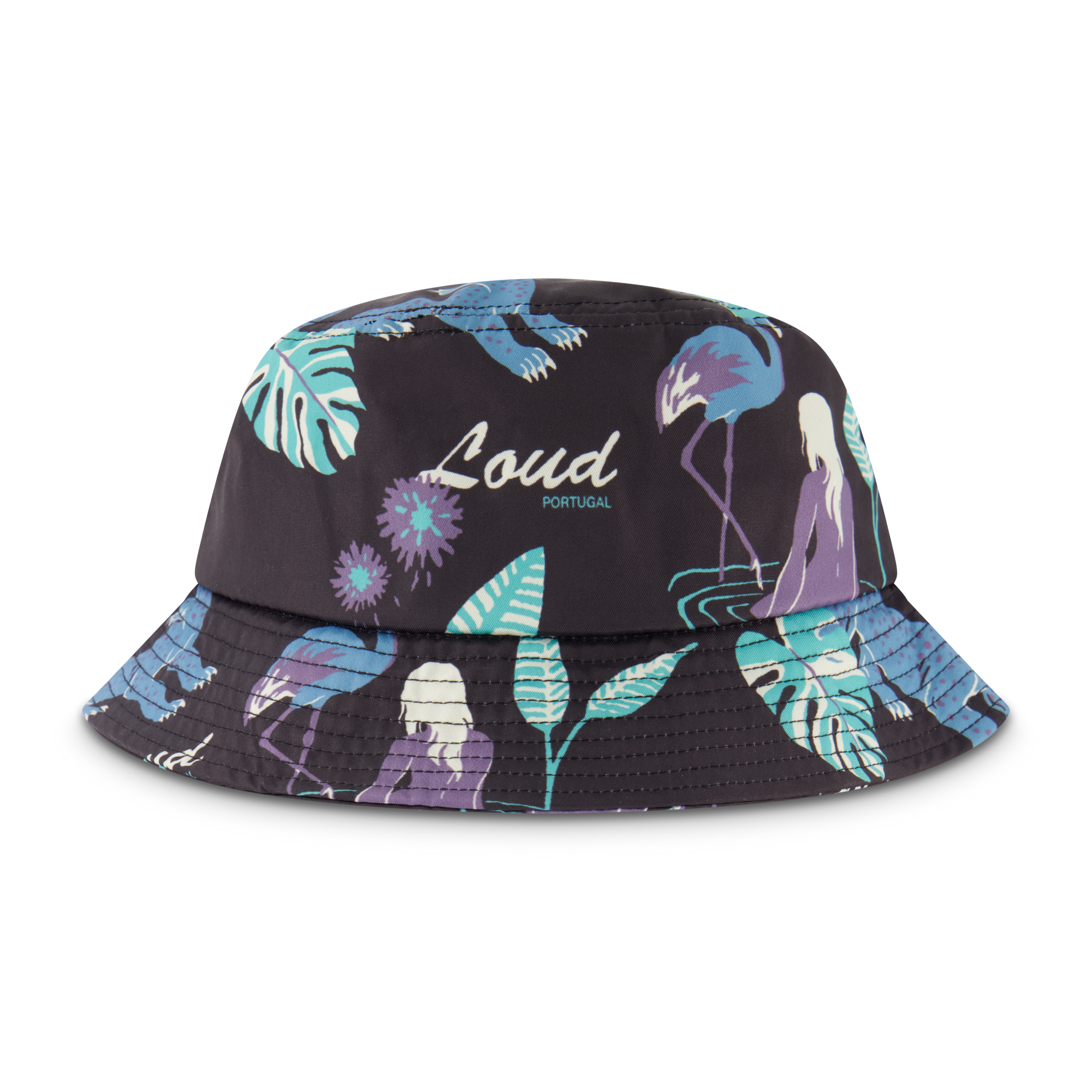 RL Jungle Black Bucket Hat