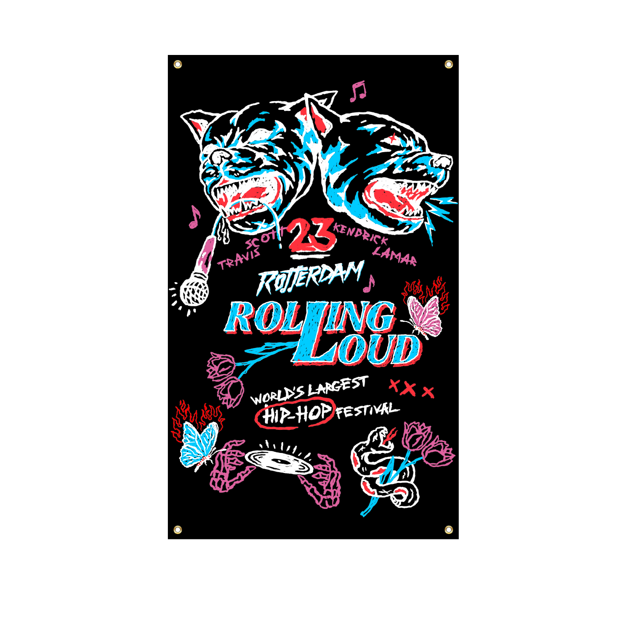 RL Rotterdam 23 Bite Back Black Flag