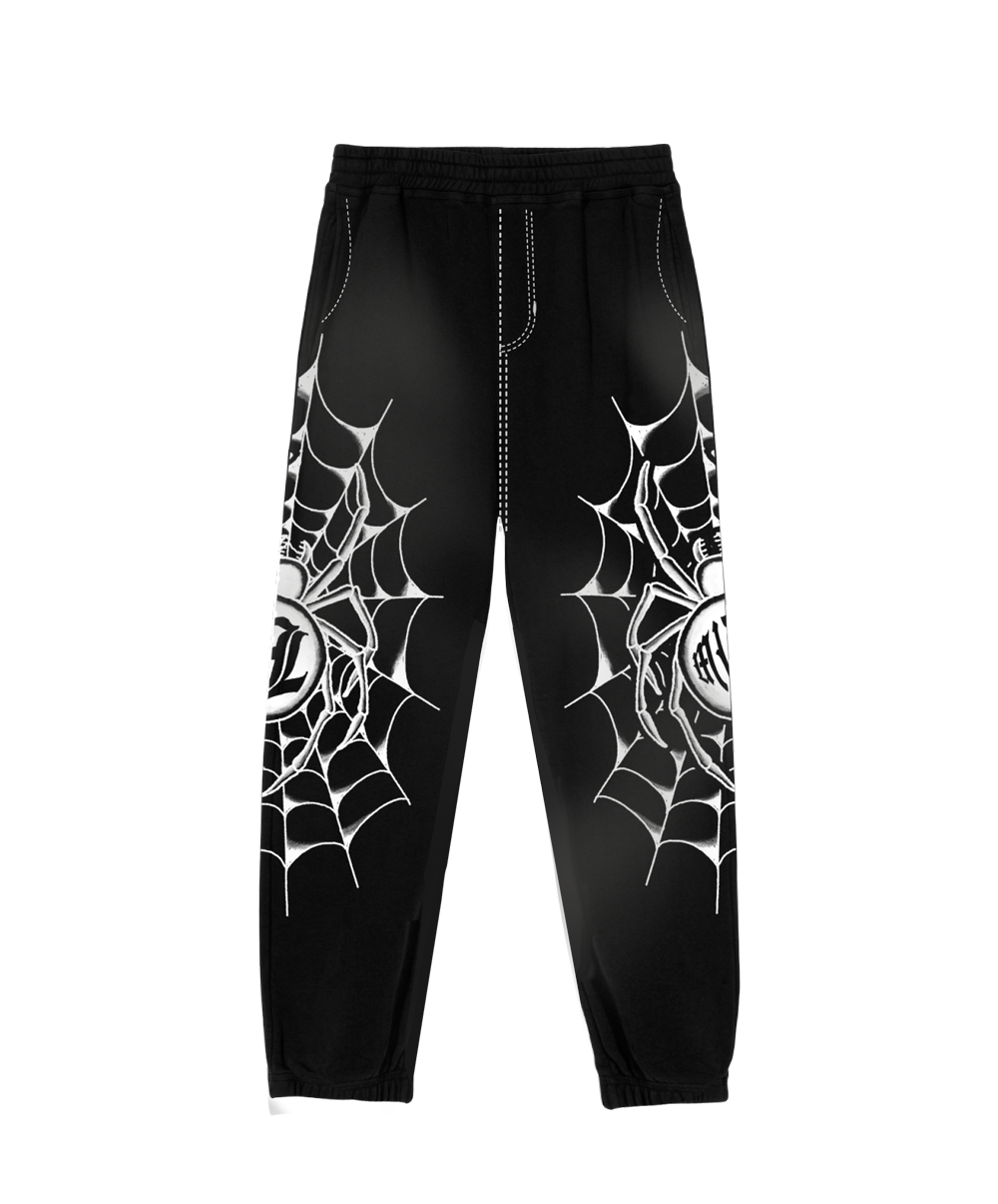 RL Miami 24 Web Ripper Black Sweatpants