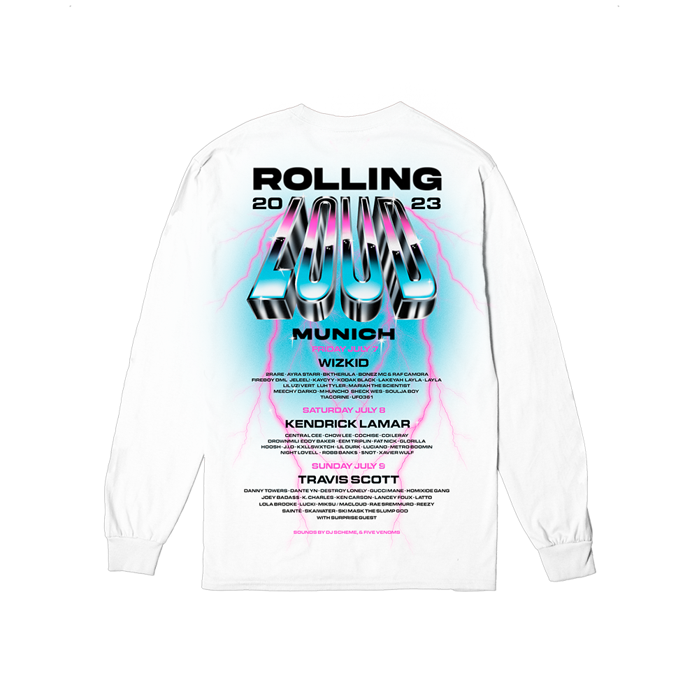 RL Munich 23 Blockbuster White Longsleeve