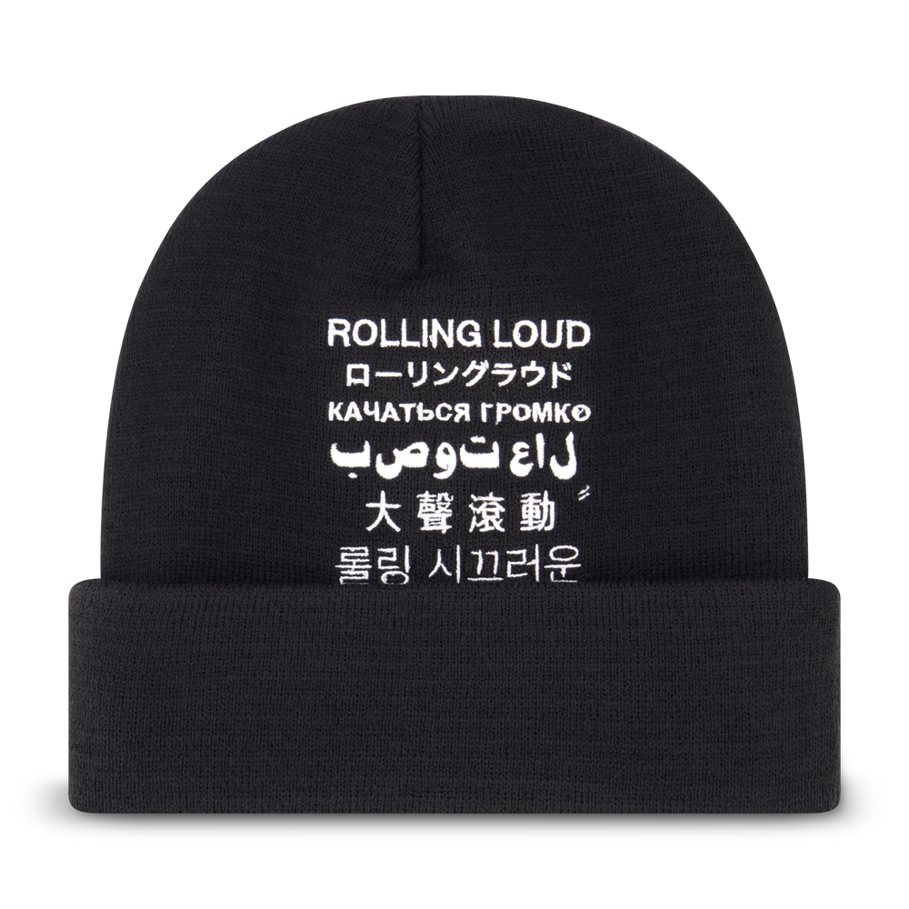 RL Dialect Black Beanie