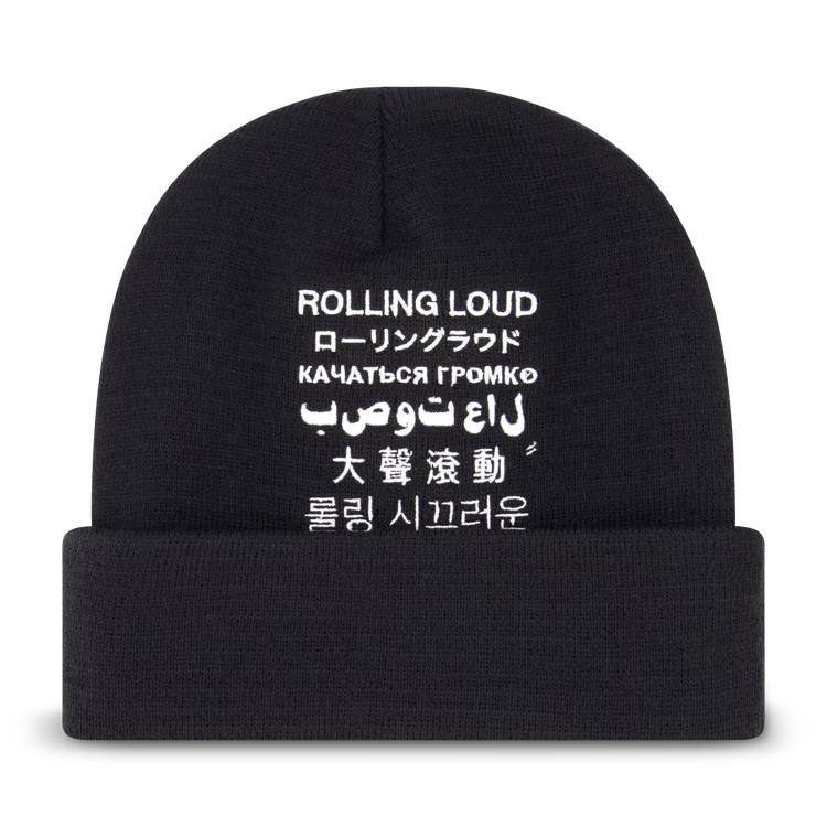 RL Dialect Black Beanie