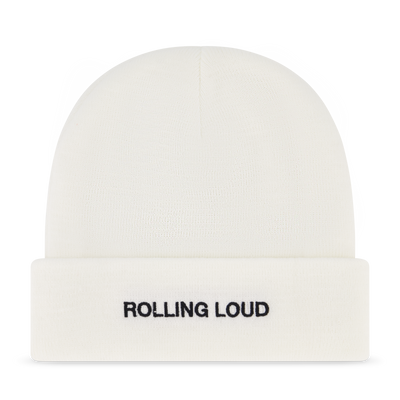 RL Dialect White Beanie