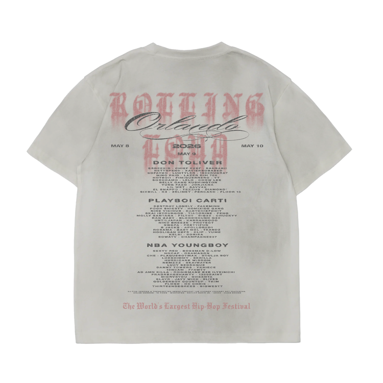 REFLECTION CREAM 26 LINEUP TEE