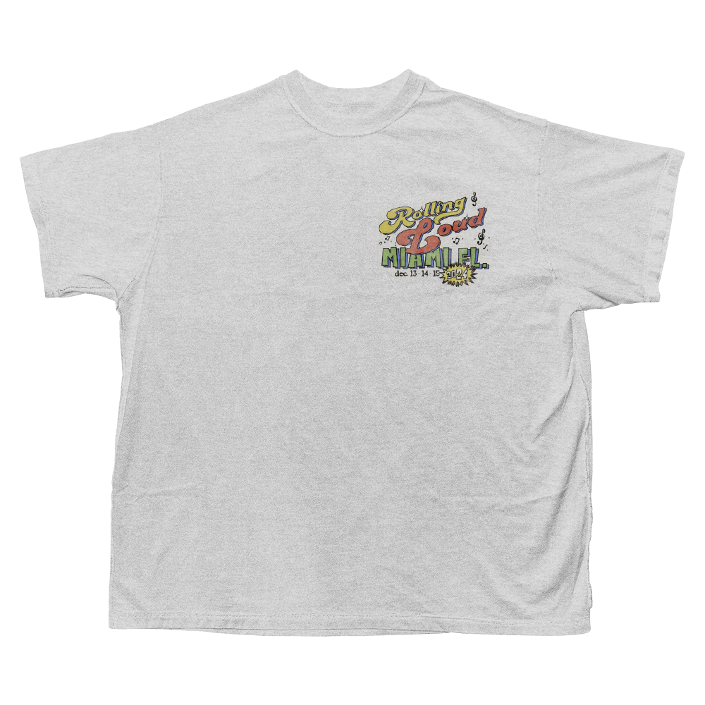 RL Miami 24 Boom Boom Cement Tee | Rolling Loud