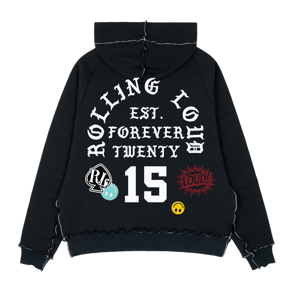 BORN MISFIT ZIP UP HOODIE