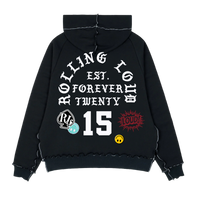 BORN MISFIT ZIP UP HOODIE