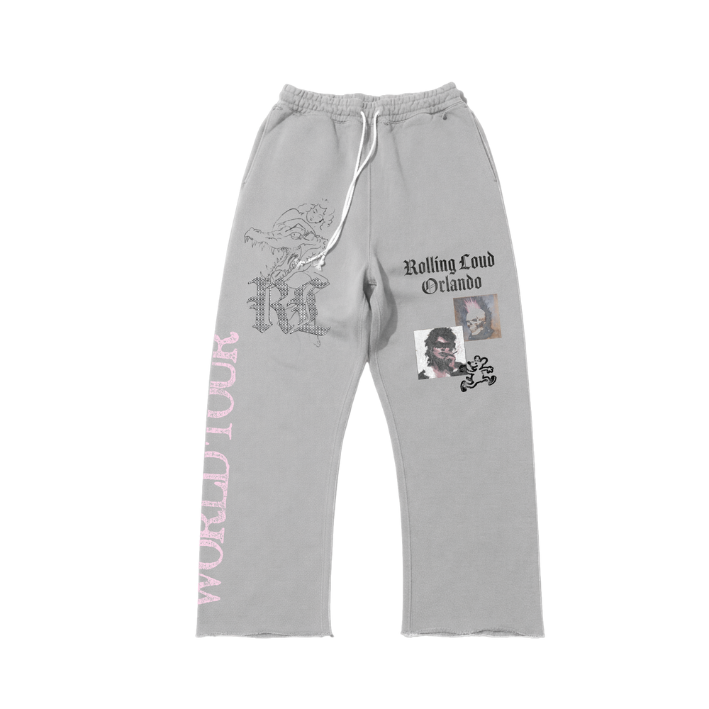 Signature Orlando Bling Grey Sweat Pants