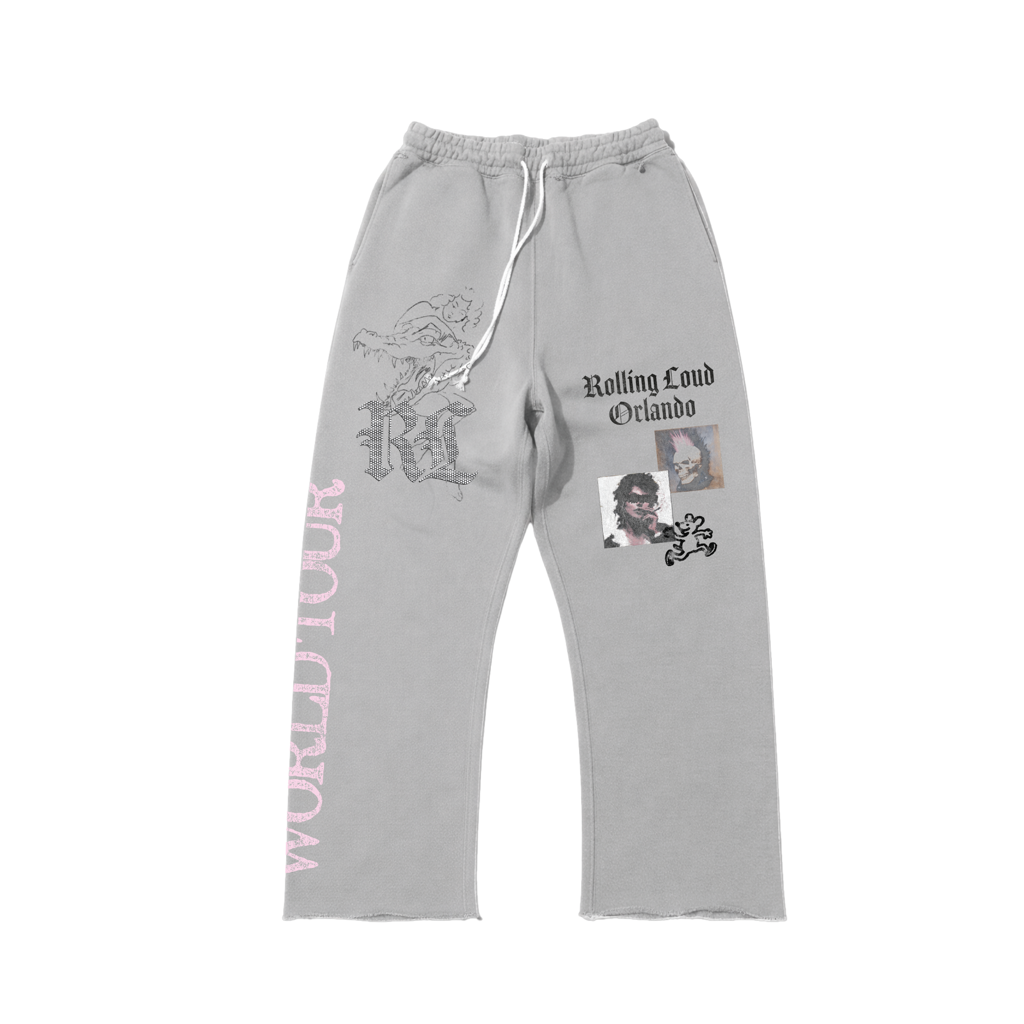 Signature Orlando Bling Grey Sweat Pants
