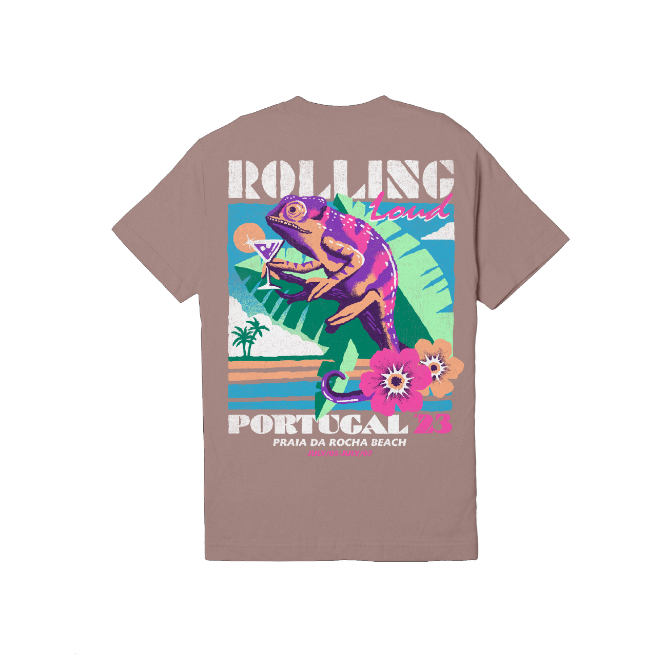 RL Portugal 23 Chameleon Dusty Rose Tee