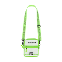 RL Green Clear Shoulder Bag - Festival Approved