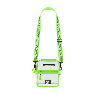 RL Green Clear Shoulder Bag - Festival Approved