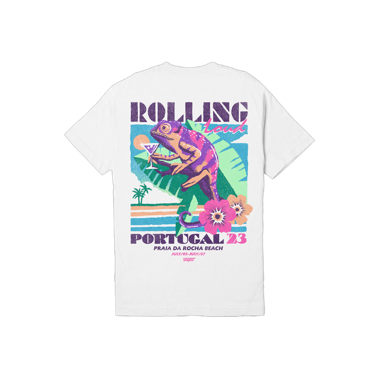 RL Portugal 23 Chameleon White Tee