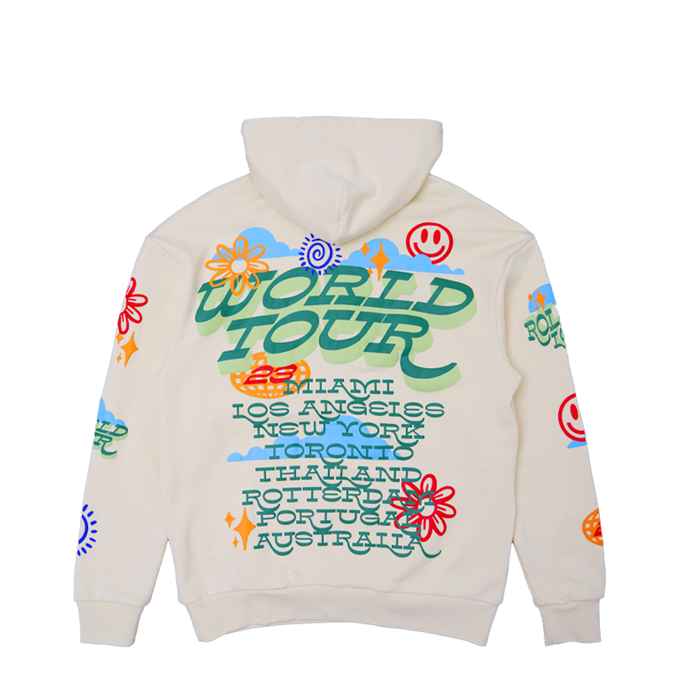 RL Wild World Tour Cream Hoodie