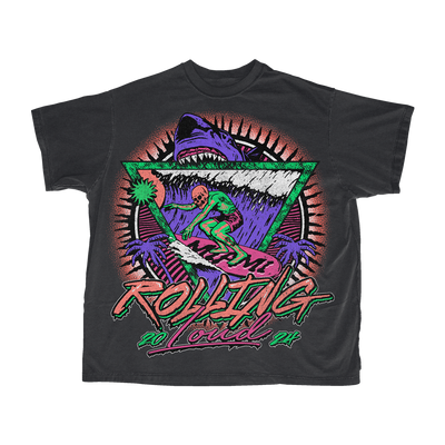 RL Miami 24 Dead Shred Black Tee