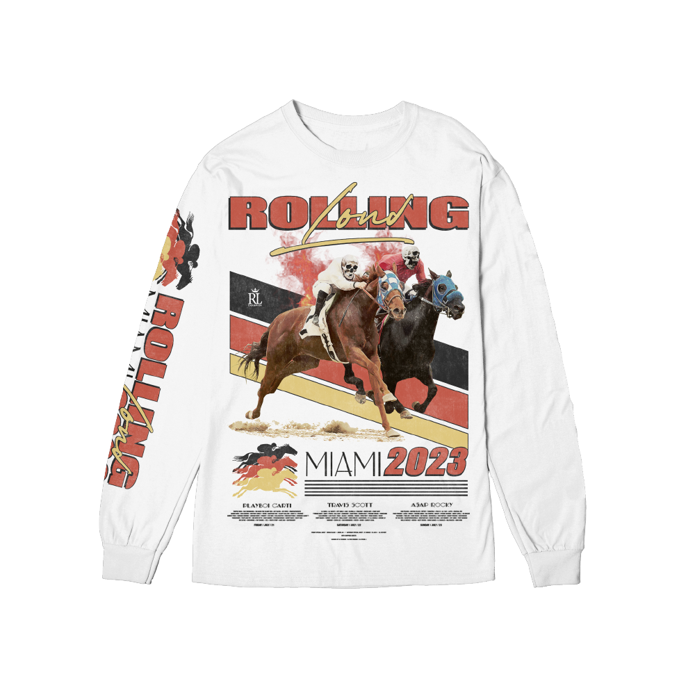 RL Miami 23 Derby on Fire White Lineup LS