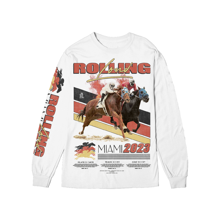 RL Miami 23 Derby on Fire White Lineup LS