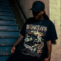 DONK WASHED BLACK BLING 26 LINEUP TEE