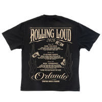 DONK WASHED BLACK BLING 26 LINEUP TEE