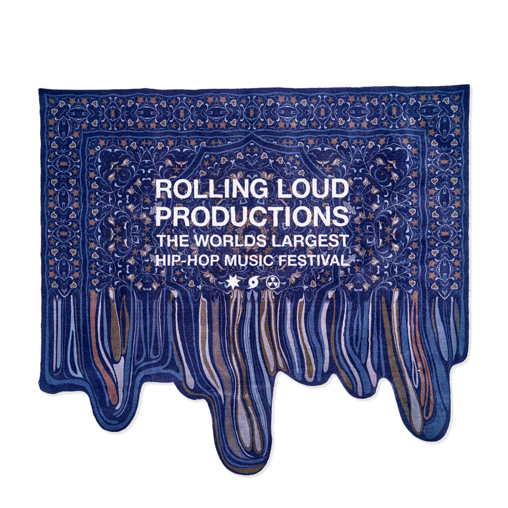 Rolling Loud Productions Drip Rug | Rolling Loud