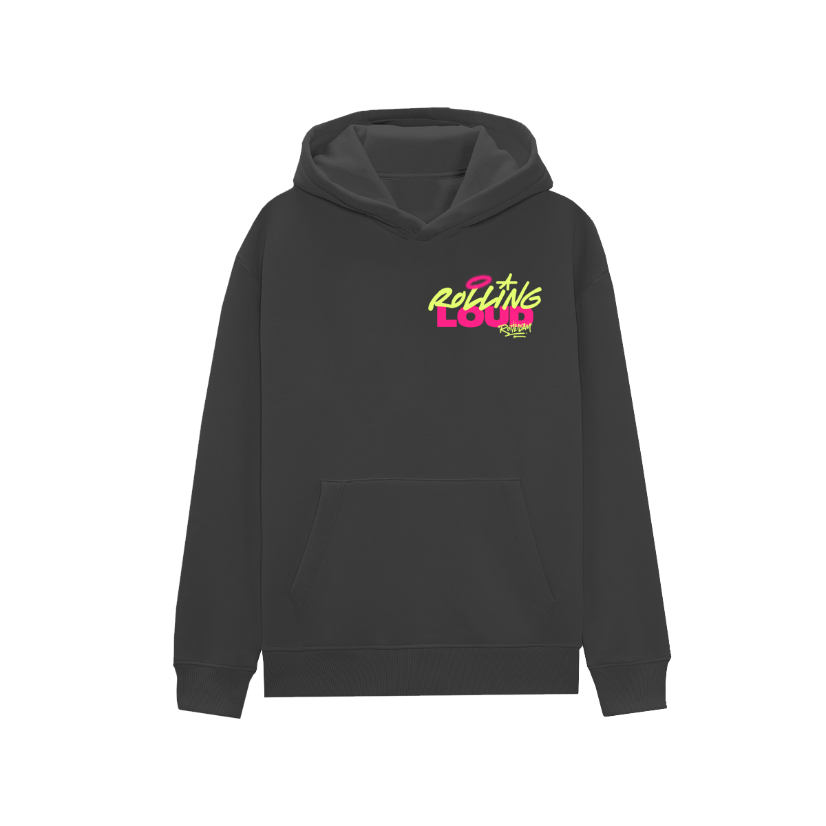 RL Rotterdam 2 Birds Washed Black Lineup Hoodie