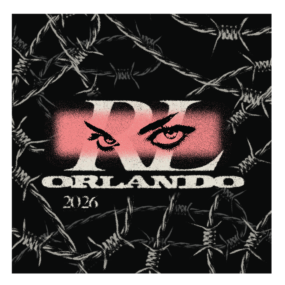 Eyes of Orlando Oversized Scarf