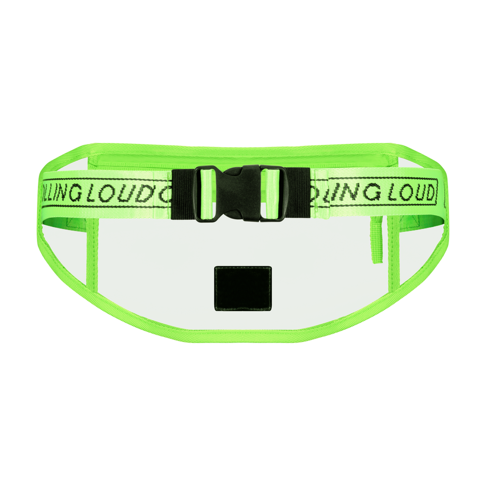 RL Green Clear Fanny Pack - Festival Approved