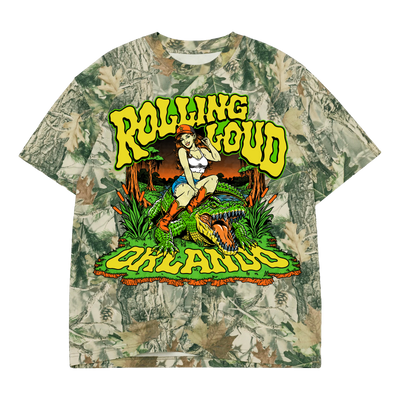 Swamp Wrasslin Camo 26 Lineup Tee