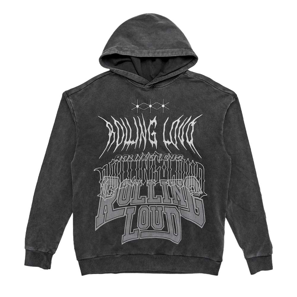 RL G-Metal Logos Vintage Black Hoodie