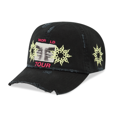 DISTRESSED NAIL DAD HAT
