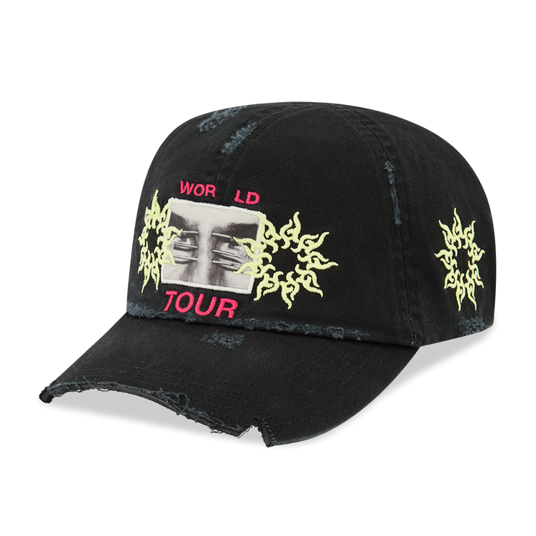 DISTRESSED NAIL DAD HAT