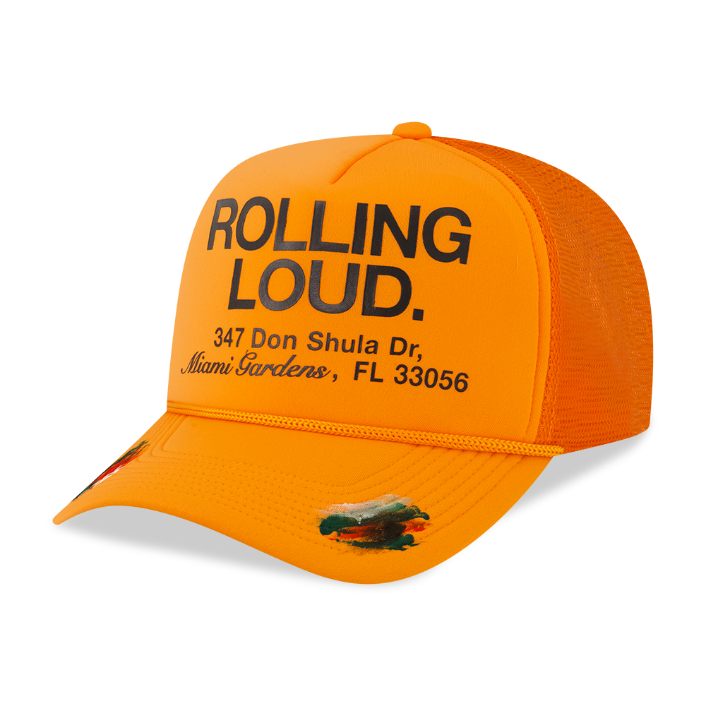Loud Dept Trucker Hat Orange