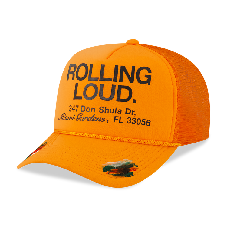 Loud Dept Trucker Hat Orange