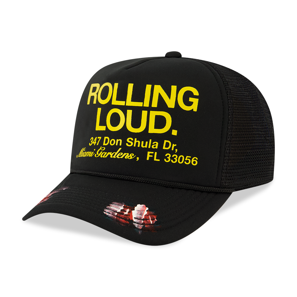 Loud Dept Trucker Hat Black
