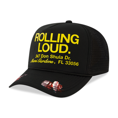 Loud Dept Trucker Hat Black