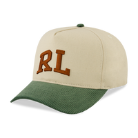 RL Cream Corduroy Hat