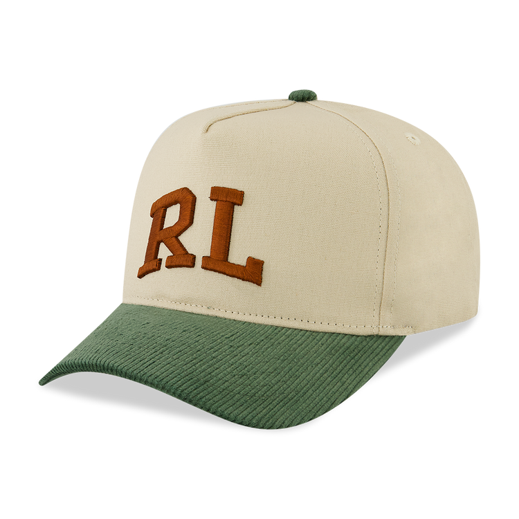 RL Cream Corduroy Hat