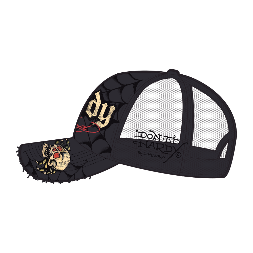 RL X ED HARDY TRUCKER HAT