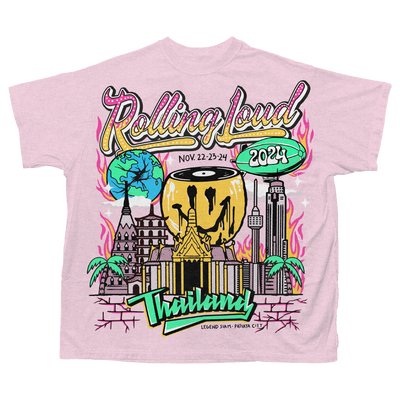 RL Thailand 24 Headwave Pink Lineup Tee