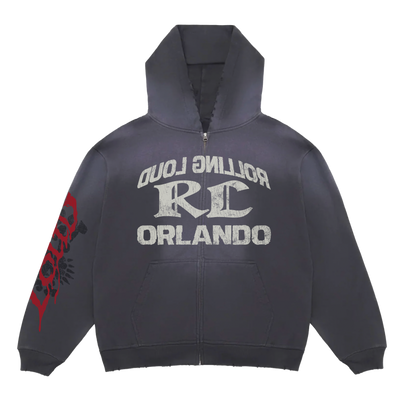Skulls Smoke 26 Lineup Zip Hoodie