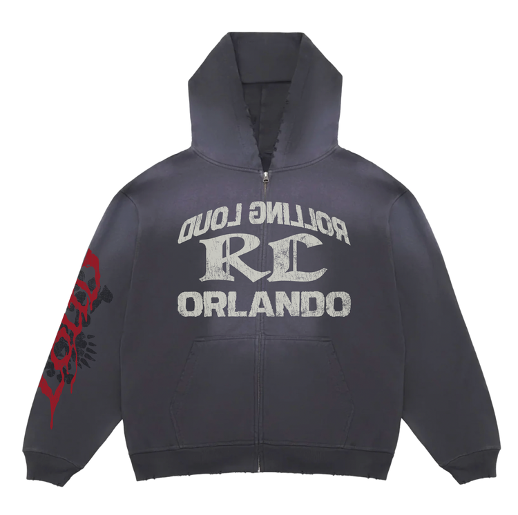 Skulls Smoke 26 Lineup Zip Hoodie