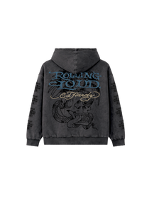 RL X ED HARDY CROSS HOODIE