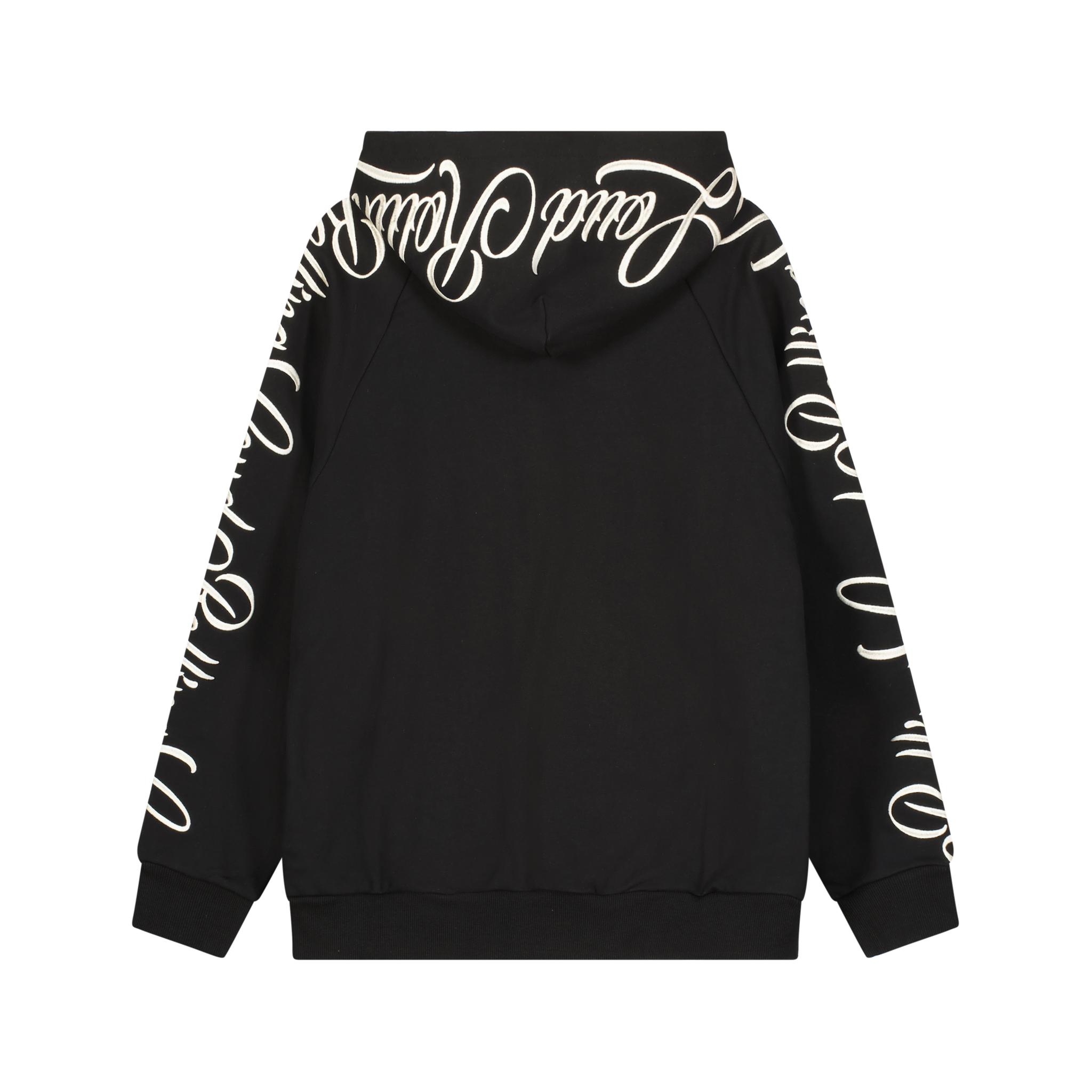 RL World Tour Script Tape Black Zip Hoodie