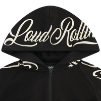 RL World Tour Script Tape Black Zip Hoodie