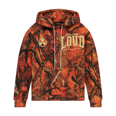 RL Open The Pit Orange Hunter Camo Hoodie