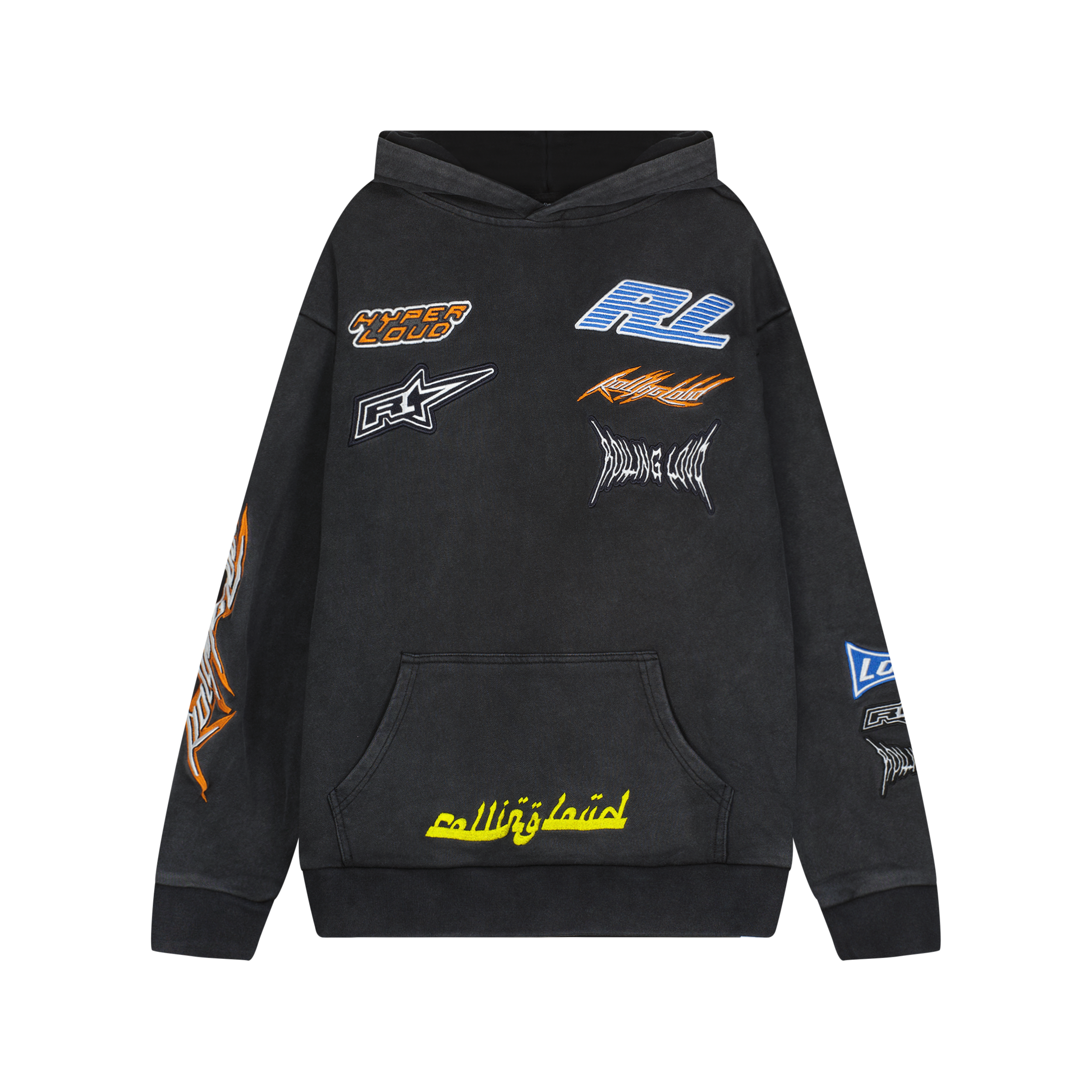 RL Super Moto World Tour Black Hoodie